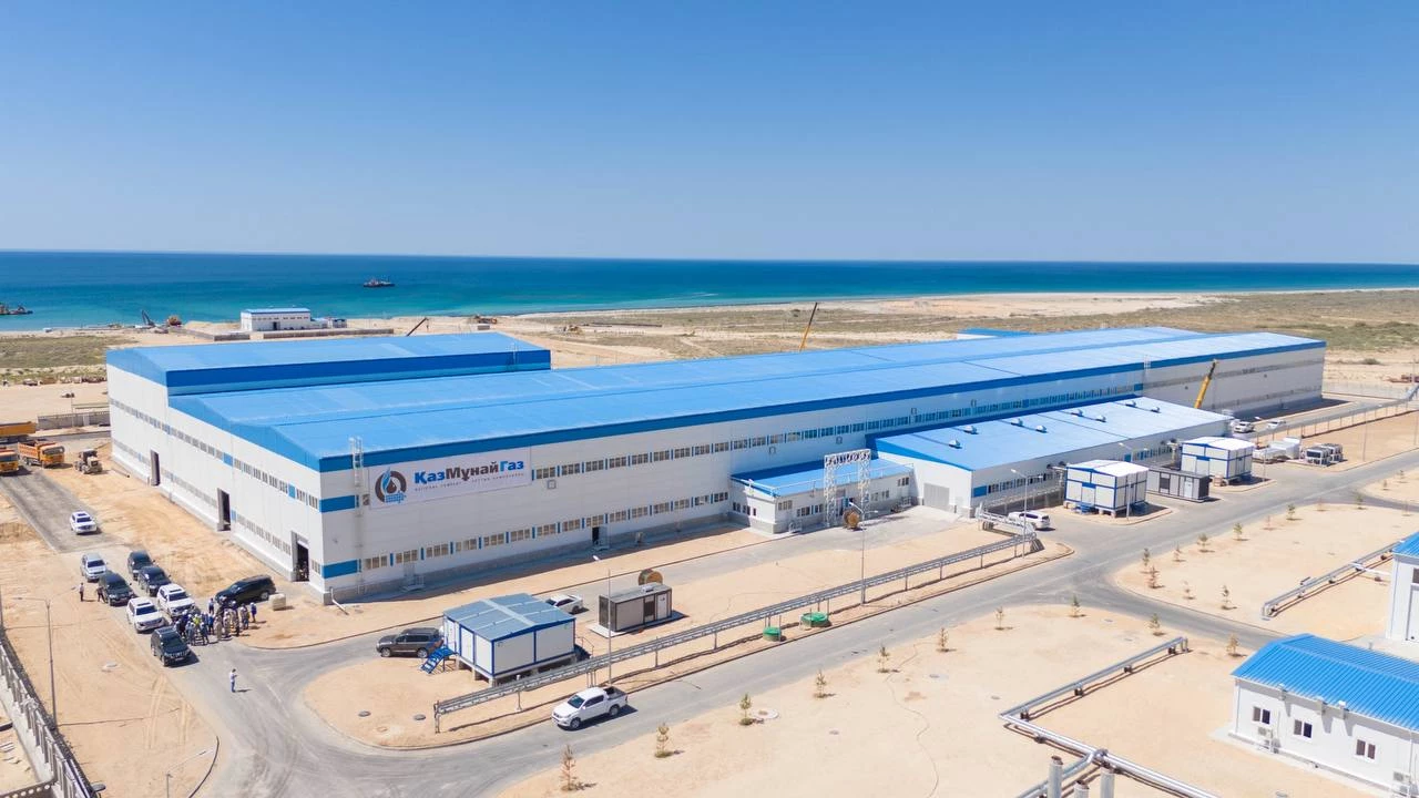 Завод «Кендирли» запустил процесс опреснения морской воды