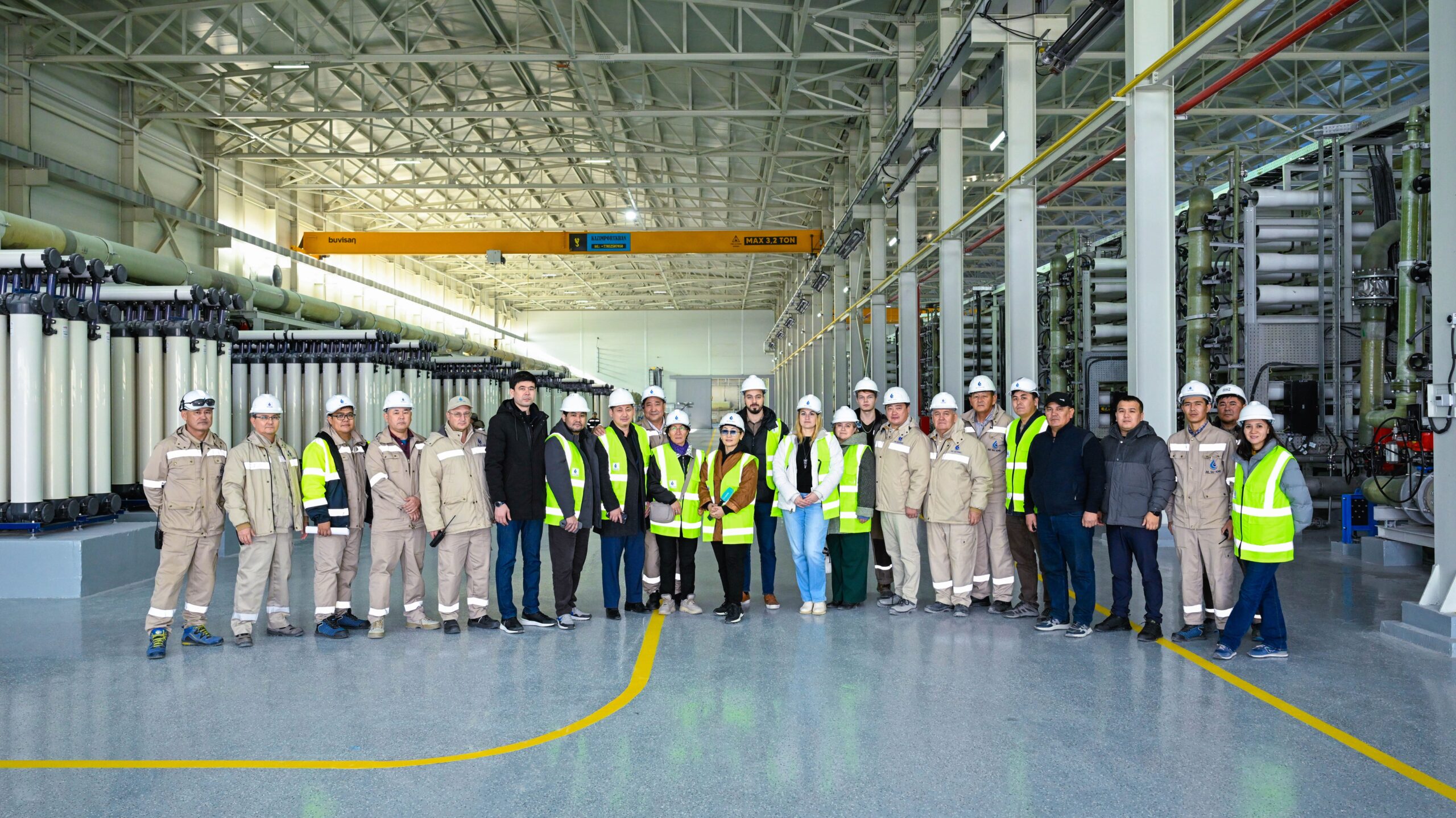 Кендірлі су тұщыту зауыты толық іске қосылды